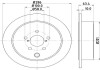 Гальмівний диск зад. Subaru Forester, Impreza, Legacy V, Outback Toyota Gt 86 1.5-3.6 01.08- Hella pagid 8DD 355 116-421 (фото 4)