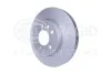 Диск тормозной передний VW Amarok 2010- Hella pagid 8DD 355 117-151 (фото 2)