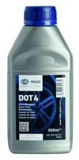 Тормозная жидкость DOT4 (0,5L) HELLA PAGID Hella pagid 8DF355360-011