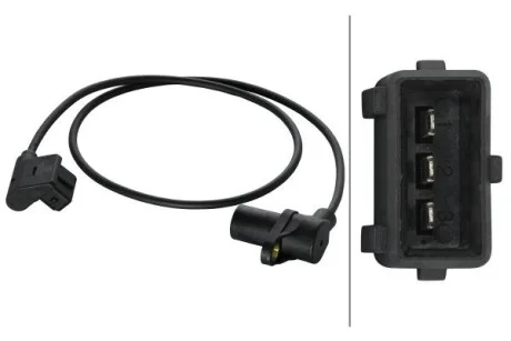 Датчик, датчик импульсов коленчатого вала HELLA 6PU009110541