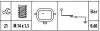 Датчик тиску мастила Nissan Primastar/Opel Movano 2.5CDTi 03- HELLA 6ZL 003 259-401 (фото 2)