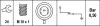 Датчик тиску мастила Opel Corsa 1,0 12V 97- Corsa 1,2 16V 98- HELLA 6ZL 008 780-011 (фото 2)
