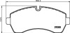 Колодки передні Sprinter / VW Crafter 5T 06- (Brembo) HELLA 8DB 355 005-531 (фото 1)