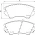 Гальмівні колодки дискові передні Opel Insignia 08- (середина диску 321mm) / (17 ") HELLA 8DB 355 013-041 (фото 1)