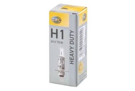 Фото 1 - автолампа Behr Standard H1 P14,5s 70 W прозрачная HELLA 8GH002089251 Автолампа Behr Standard H1 P14,5s 70 W прозрачная HELLA 8GH002089251 (фото 1)
