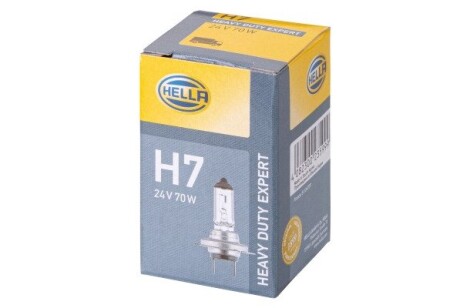 Автолампа Behr Heavy Duty H7 PX26d 70 W прозрачная HELLA 8GH007157231 (фото 1)