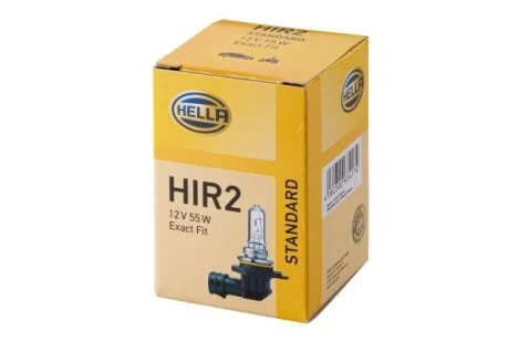 Автолампа Behr HIR2 PX22d 55 W прозрачная HELLA 8GH009319001
