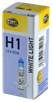 Лампа H1 12V 55W P14,5s White Light 4200K HELLA 8GH223498-111