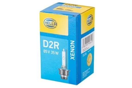 Фото 1 - лампа газорозрядна D2R, 35W, Pk32d-3 HELLA 8GS007001151 Лампа газорозрядна D2R, 35W, Pk32d-3 HELLA 8GS007001151 (фото 1)