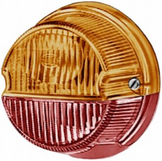 Елемент задн ліхтаря Прав (K (10W)/K (18W), помаранч/червон, без відбивача) CASE IH D 215, D 219, D 322, D 326, D 432, D 439 HELLA 9EL088525001
