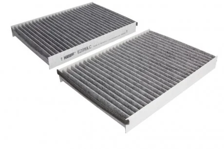 Фильтр салона MB S-CLASS угольный (2шт.) HENGST FILTER E2919LC-2