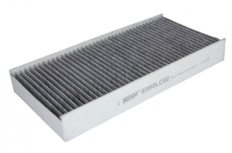 Фильтр салона угольный Peugeot 407 1.6 / 1.8 / 2.0 / 2.0 HDI 04- HENGST FILTER E990LC02 (фото 1)
