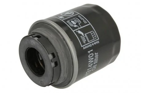 Фильтр масляный двигателя VAG 1.2-1.4 TSI 07- HENGST FILTER H314W01