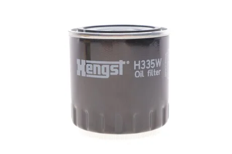 Фільтр масляний двигун NISSAN NAVARA 3.0 DCI 10-, RENAULT MEGANE III 1.9 DCI 08- HENGST FILTER H335W