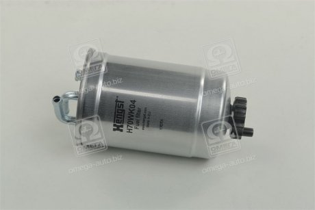 Фильтр топливный VAG Diesel (две трубки) HENGST FILTER H70WK04 (фото 1)