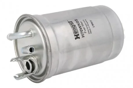 Фільтр паливний VW 1,6/1,9D/TD/TDI 87- (з підігрівом) HENGST FILTER H70WK05
