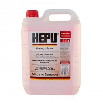 Антифриз G12 FULL RED, 5л HEPU P999-G12-005
