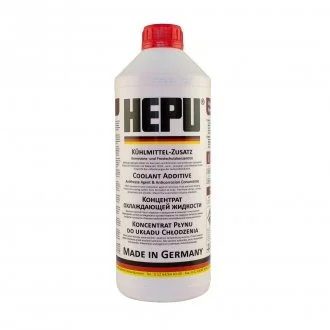 Антифриз G12 червоний концентрат G12 1.5L HEPU P999-G12