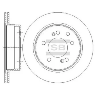 Гальмівний диск Hi-Q (SANGSIN) SD3043