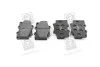 Колодки тормозные дисковые TOYOTA LANDCRUISER 80 передн. SP1217