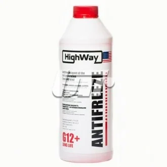 Антифриз-концентрат G12 (Червоний) 1.5л HighWay 10023