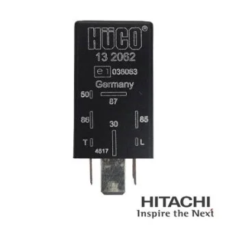 Реле свічок розжарення VW Transporter / Passat / Jetta 1.5-2.4 76-03 HITACHI / HUCO 2502062 (фото 1)