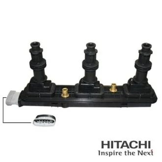 Катушка зажигания OPEL Vectra 2.6-3.2 HITACHI / HUCO 2503856