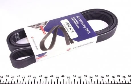 Ремінь генератора HUTCHINSON 1564 K 6