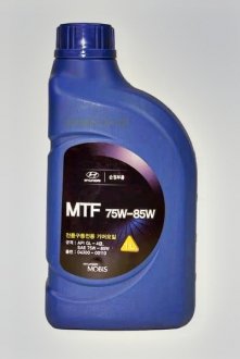 Олія трансмісійна MTF 75W/85W GL 4 (1L) (вигляд Напівсинтетика) Hyundai/Kia/Mobis 0430000110 (фото 1)