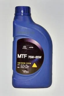 Олія трансмісійна MTF 75W/85W GL 4 (1L) (вигляд Напівсинтетика) Hyundai/Kia/Mobis 0430000110