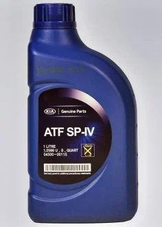 Олива трансмісійна ATF SP-IV (1L) Hyundai/Kia/Mobis 0450000115