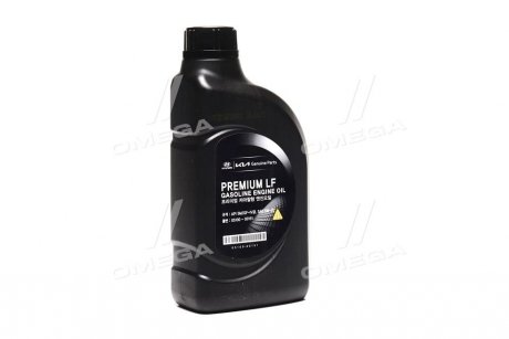 Масло моторное Premium LF Gasoline 5W20 (синтетика) 1л Hyundai/Kia/Mobis 0510000151 (фото 1)