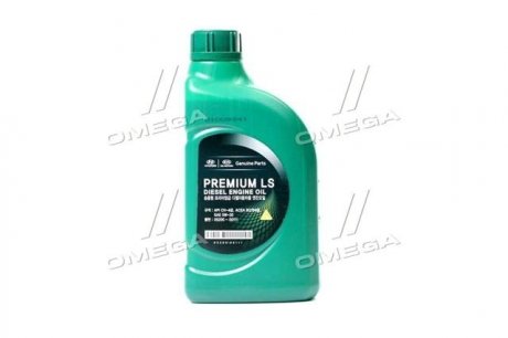 Масло моторное Premium LS Diesel 1L (вид Полусинтетика ACEA B3|A3 / API CH-4) Hyundai/Kia/Mobis 0520000111