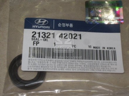 Сальник маслонасоса (применимость H-100 2,5D +) Hyundai/Kia/Mobis 2132142021