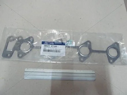 Прокладка выпускного коллектора (для Santa Fe 06~ 2.2TD) Hyundai/Kia/Mobis 2852127400