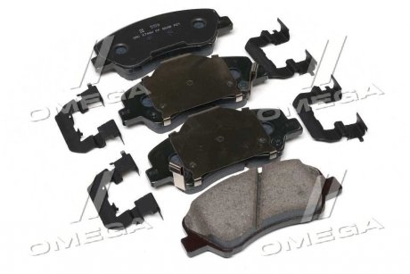 Колодки гальмівні дискові передні Accent 11- (вир-во) Hyundai/Kia/Mobis 581011RA10 (фото 1)