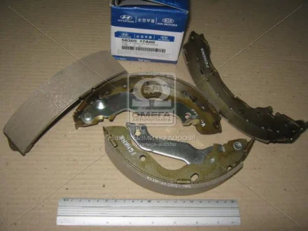 Колодки гальмові задні / бар Hyundai/Kia/Mobis 5830517A00