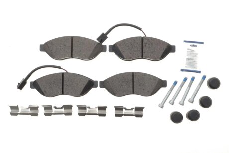 Комплект гальмівних колодок (дискових) ICER 141803-203