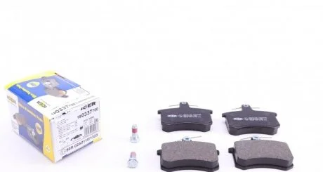 Колодки тормозные ICER 180337-700
