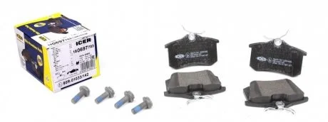Колодки тормозные ICER 180697-703