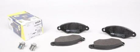 Колодки тормозные ICER 181204-702
