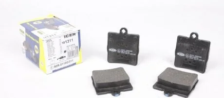 Колодки тормозные ICER 181311