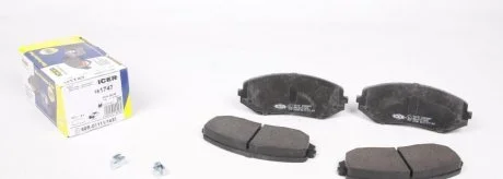 Колодки тормозные ICER 181747