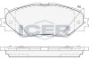 Колодки тормозные ICER 181750 (фото 1)
