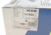 Комплект гальмівних колодок (дискових) ICER 181980 (фото 5)