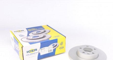 Диск гальмівний ICER 78BD3018-2 (фото 1)