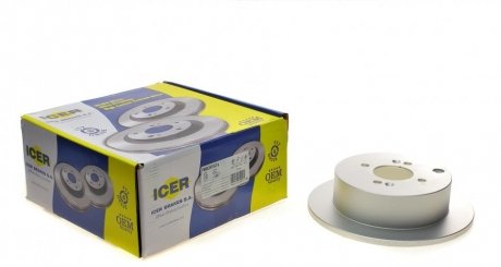 Диск гальмівний ICER 78BD5102-2