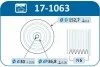 Шків колінчастого валу IJS GROUP 17-1063 (фото 2)