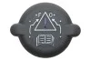 Крышка бачка 43007