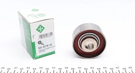Ролик натяжной ремня ГРМ Fiat Doblo, Fiorino, Panda, Punto 1.2 / 1.4 09.00- INA 531 0778 10